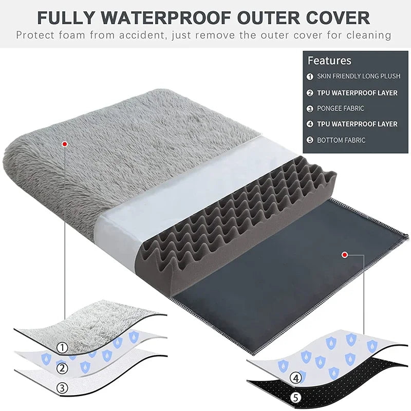 Calming Cushion — Orthopedic Memory Foam Pet Mat - Image 4