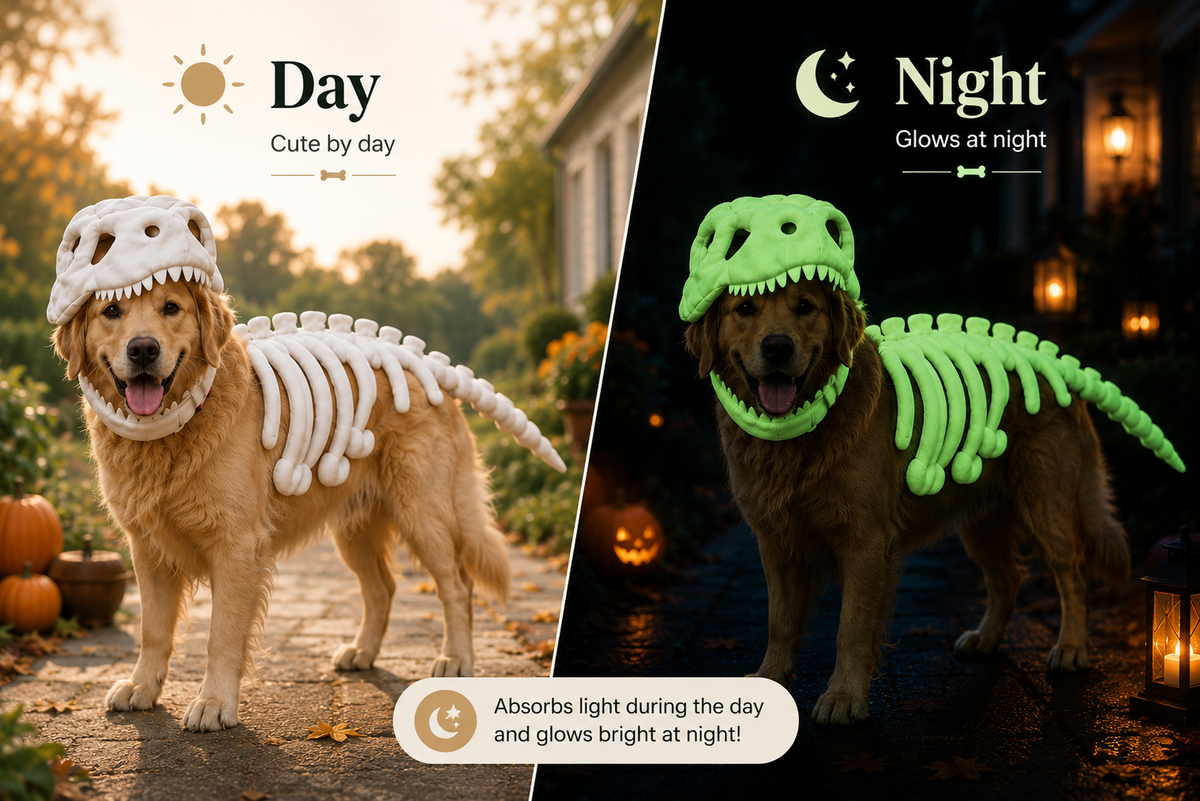 Halloween’s cutest little dinosaur.