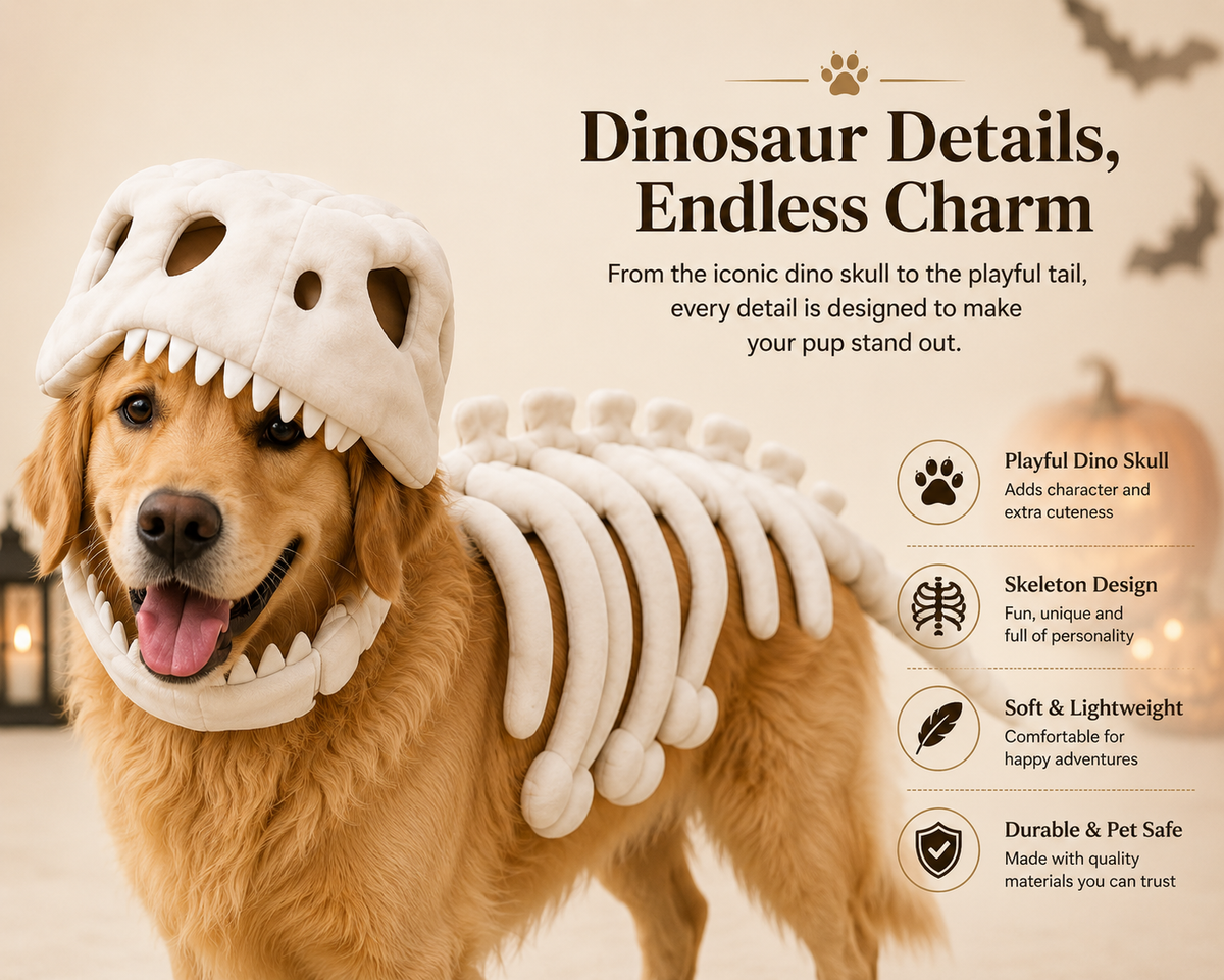 Halloween’s cutest little dinosaur.