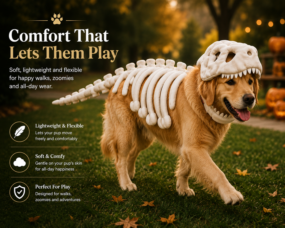 Halloween’s cutest little dinosaur.