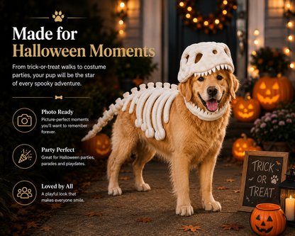 Halloween’s cutest little dinosaur.
