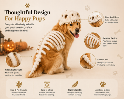 Halloween’s cutest little dinosaur.