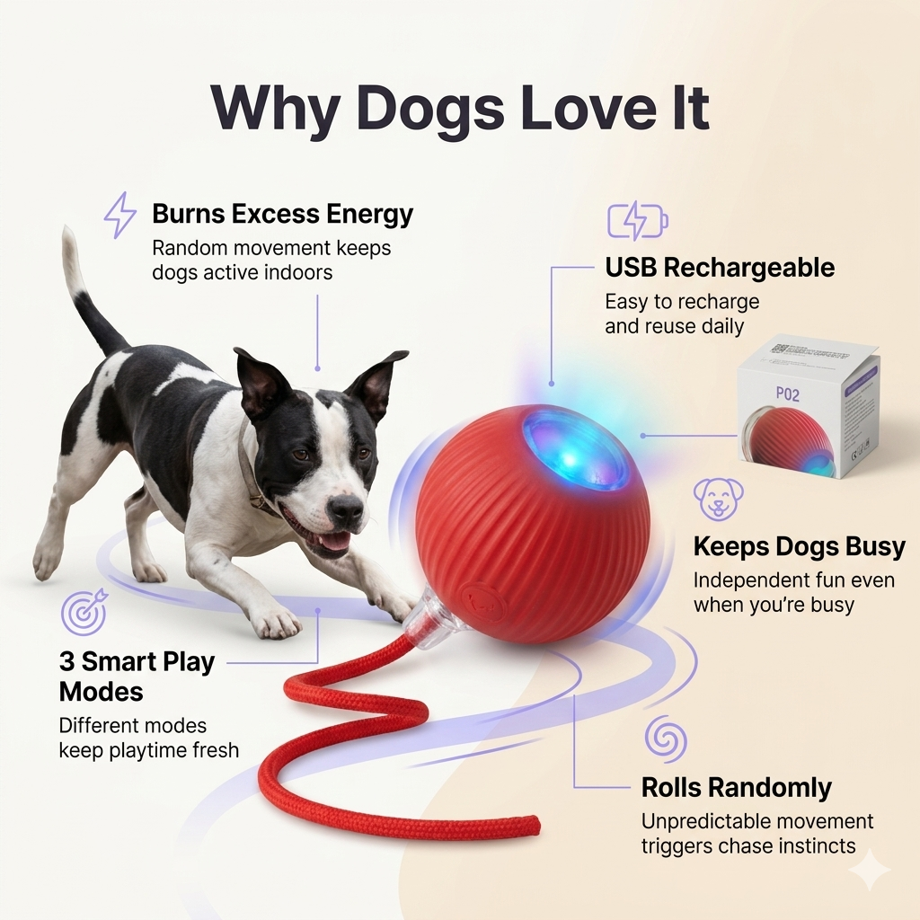 Interactive Dog Walker — Anti-Anxiety Automatic Toy - Image 2