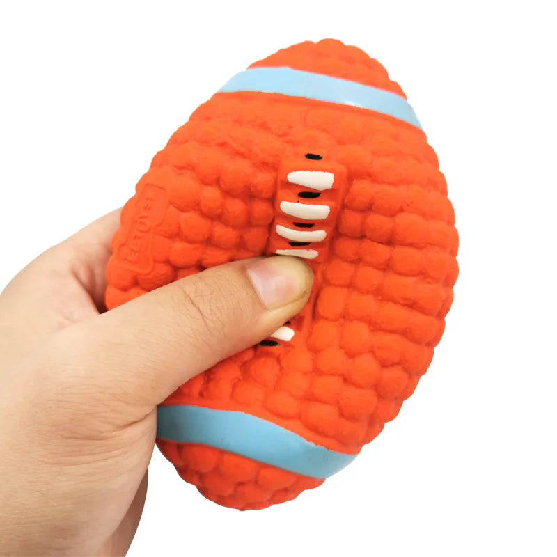 Tough-Bite Chew Toy — Indestructible Sports Ball - Image 5