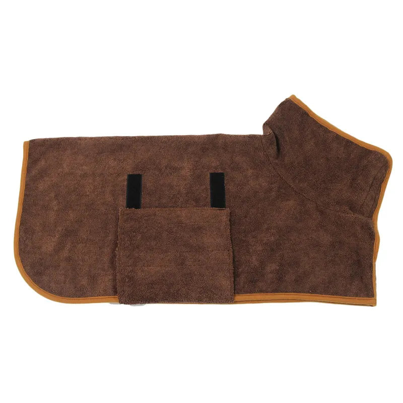 Super Absorbent Dog Robe — Quick-Dry Microfiber Towel Robe - Image 5