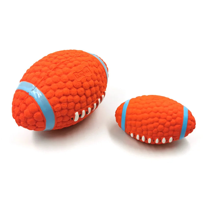 Tough-Bite Chew Toy — Indestructible Sports Ball - Image 2