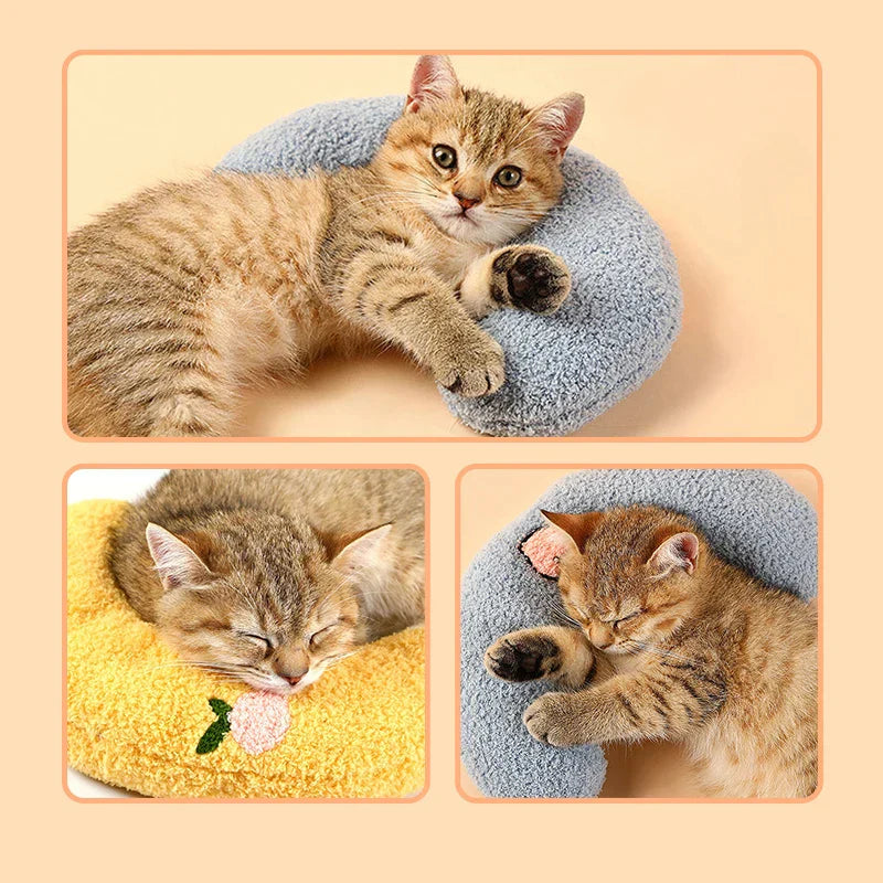 Calming Warm Cat Pillow — Soothing Comfort Pillow - Image 3