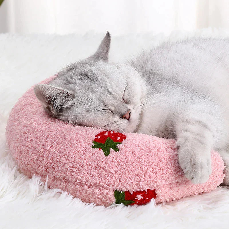 Calming Warm Cat Pillow — Soothing Comfort Pillow - Image 2