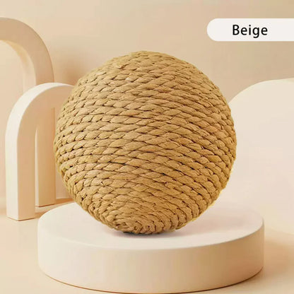 Sisal Scratching Ball — Natural Rope Cat Scratching Toy - Image 5