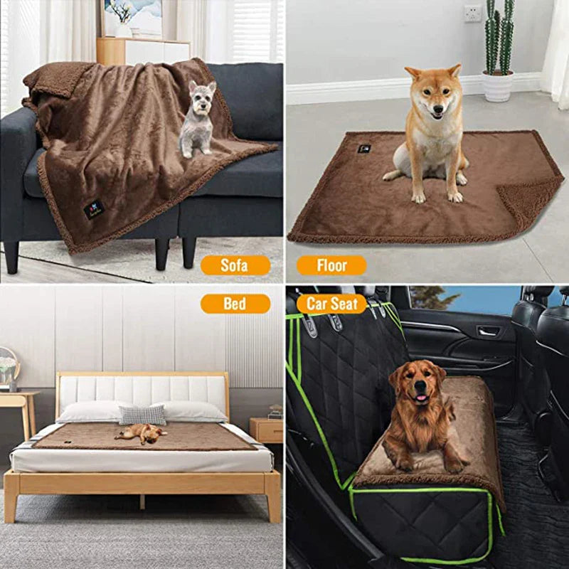Pee-Proof Warm Blanket — Waterproof Pet Blanket - Image 3