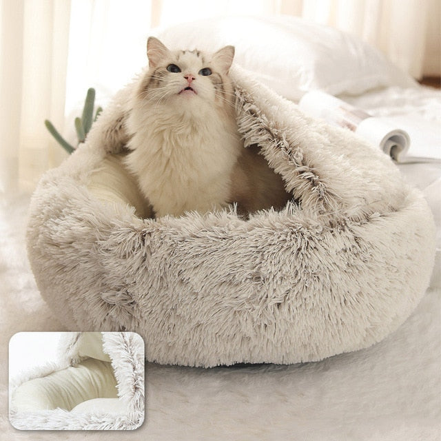 Calming Cave Bed — Cozy Enclosed Pet Sanctuary - Image 3