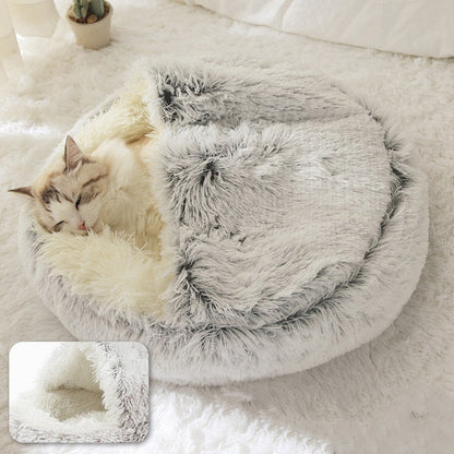 Calming Cave Bed — Cozy Enclosed Pet Sanctuary - Image 6