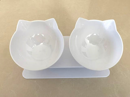 Anti-Vomit Cat Bowl — Elevated Non-Slip Double Feeder - Image 9