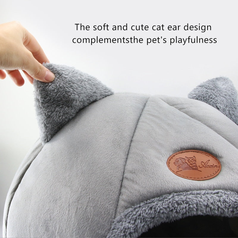 Deep Sleep Comfort Bed — Enclosed Cube Bed for Cats - Image 6